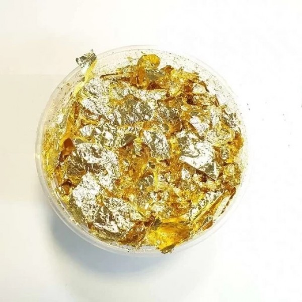 Поталь листовая золото — 10 листов в Саратове