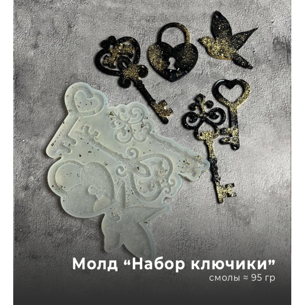 Молд «Набор ключики»  в Иркутске